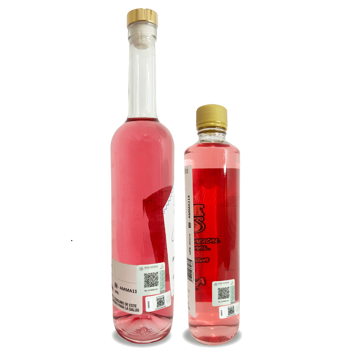 ¡MÁS POPULAR! Mezcal artesanal  Jarabe de Rosas 750 ml & 400 ml espadín ¡ENVÍO GRATIS!